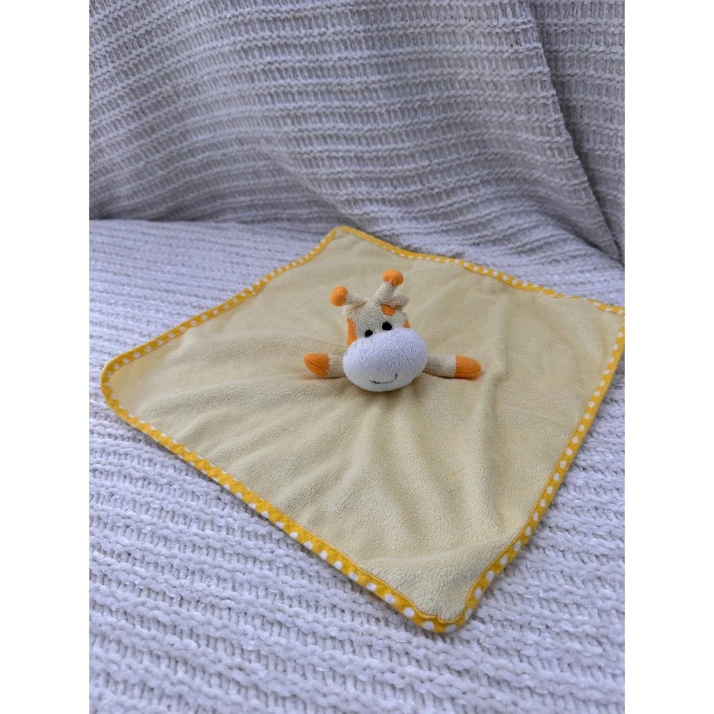 Garanimals Zebra Pink Satin & Cracker Barrel Giraffe Baby Security Blanket Lot‎